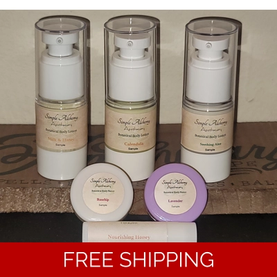 Lotions, Balms and Butters Sample Pack